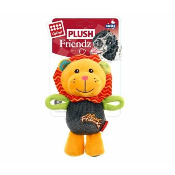 Gigwi Plush Friendz Sesli Aslan Peluş Köpek Oyuncag