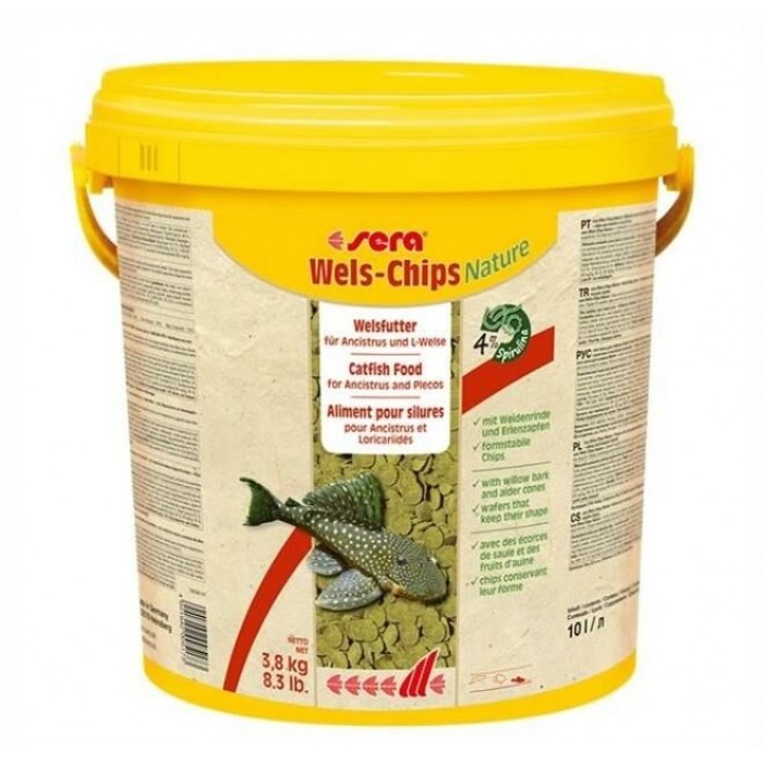 Sera Wels-Chips Nature 10Lt 3,8Kg