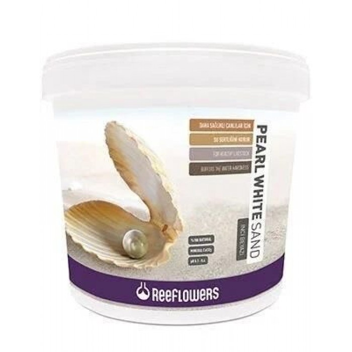 ReeFlowers Pearly White Sand Akvaryum Kumu 7Kg 0,5-1 mm