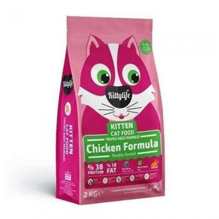 Kittylife Tavuklu Yavru Kedi Maması 2 Kg