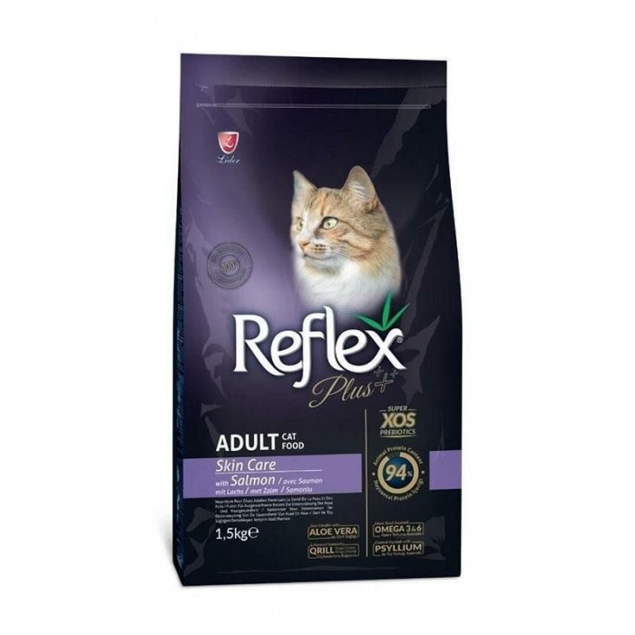 Reflex Plus Skin Care Somonlu Yetiskin Kedi Mamasi 1,5 Kg