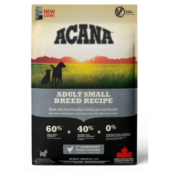 Acana Heritage Adult Small Breed Tavuklu Küçük Irk Köpek Maması 6Kg