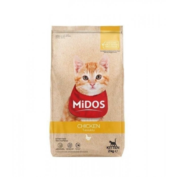 Midos Tavuklu Yavru Kedi Maması 2 KG