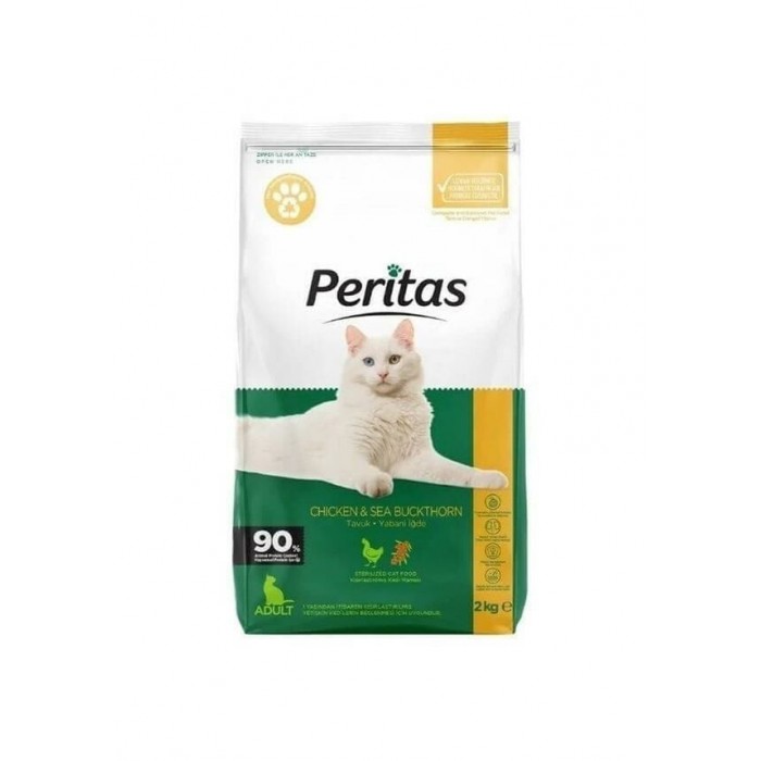 Peritas Tavuklu Kısırlaştırılmış Yetişkin Kedi Maması 2 KG