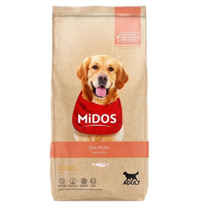 Midos Somonlu Yetişkin Köpek Maması 15 KG