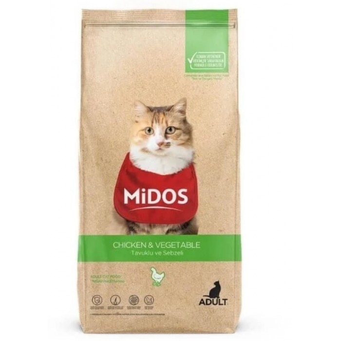 Midos Tavuk Ve Sebzeli Yetişkin Köpek Maması 15 KG