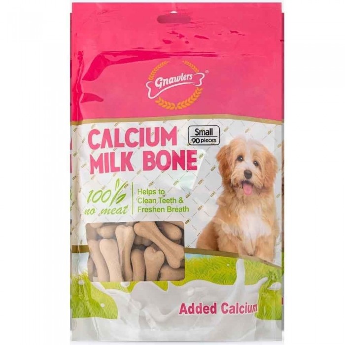 Gnawlers Köpek Ödülü Calcium Milk Bone 90'lı Paket