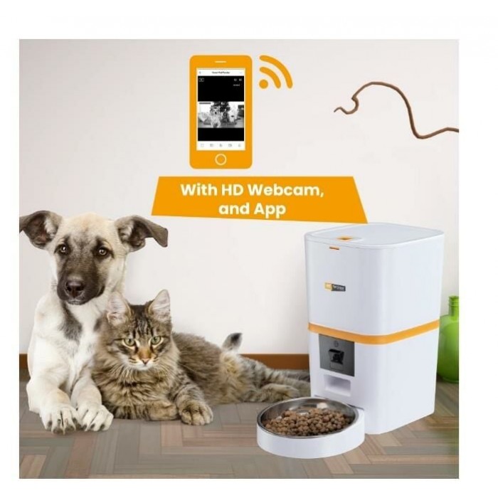 Ferplast Risto Pet Smart Akıllı Otomatik Mama Kabı (Wifi ve Kameralı)