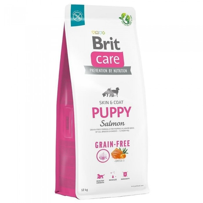 Brit Care Grain Free Puppy Tüm Irklar İçin Tahılsız Somonlu Yavru Köpek Maması 12 kg