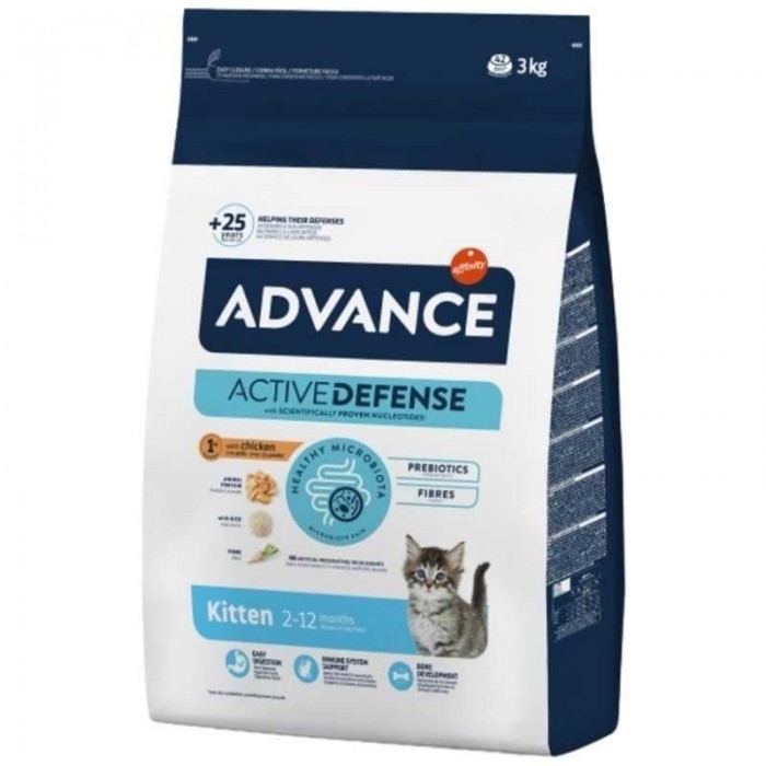 Advance Kitten Tavuklu ve Pirinçli Yavru Kedi Maması 3 Kg