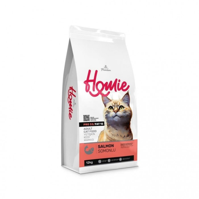 Homie Somonlu Yetişkin Kedi Maması 12 Kg