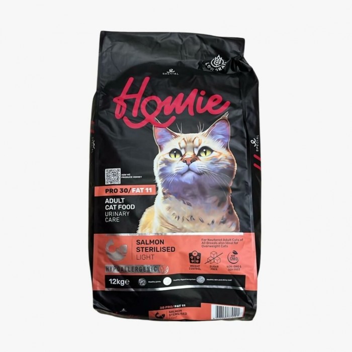 Homie Somonlu Kısırlaştırılmış Kedi Maması 12 Kg