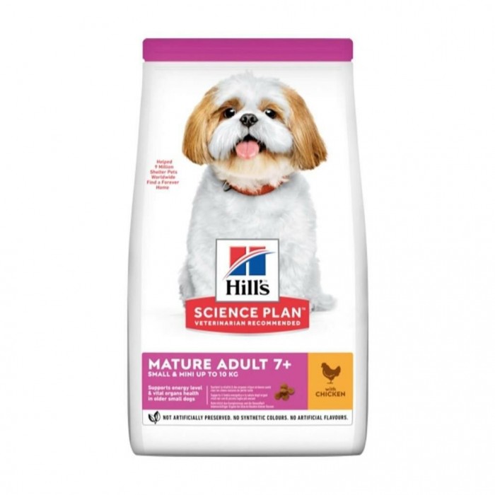 Hill's Tavuklu +7 Small-Mini Yaşlı Kuru Köpek Maması 1.5 Kg