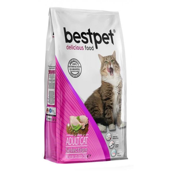 BestPet Selection Tavuklu Yetiskin Kedi Mamasi 15 Kg