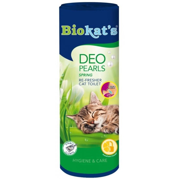 Biokats Deo Pearls Bahar Kokulu Koku Giderici Kedi Kumu Parfümü 700 Gr