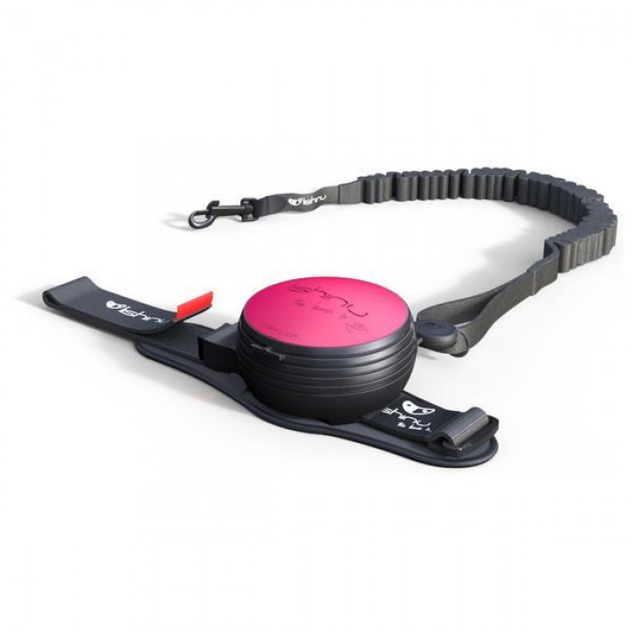 Lishinu Pembe Bungee Akıllı Kontrol Köpek Gezdirme Tasması Large 13-40Kg