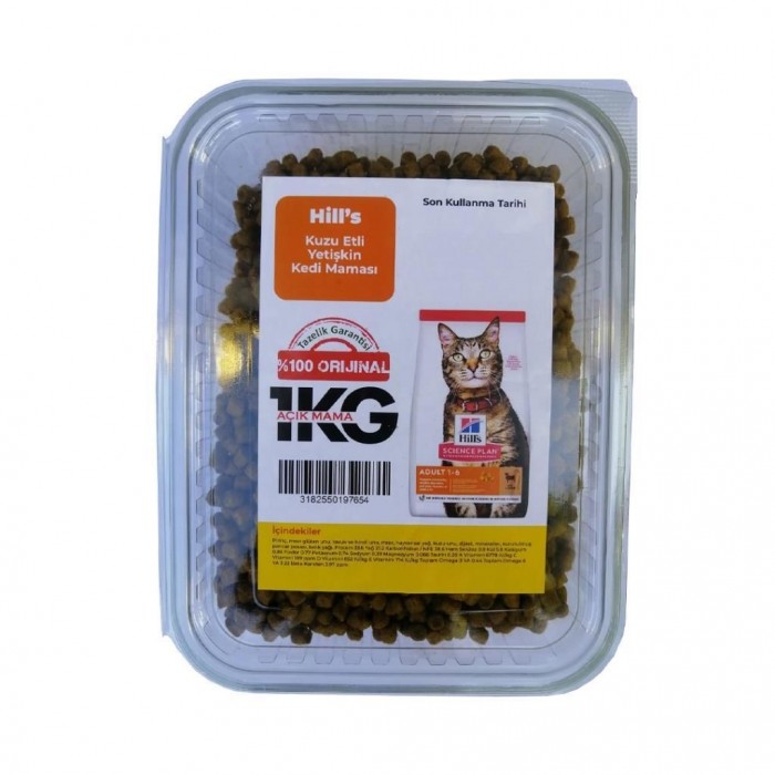 Hills Kuzulu Yetişkin Kedi Maması 1 Kg (AÇIK PAKET)