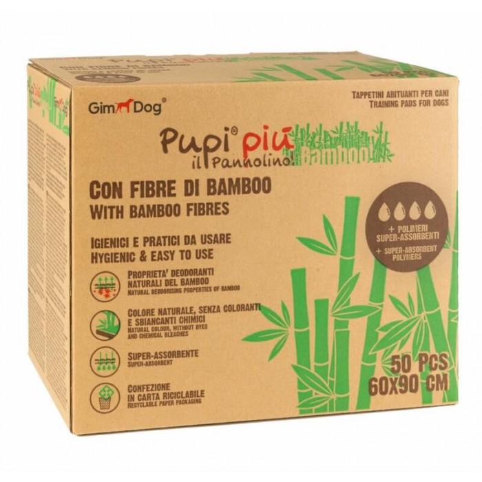 GimDog Çiş Pedi Bamboo 50'Li 60x90cm