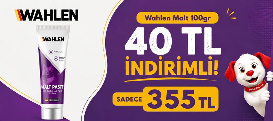 Wahlen Kedi Malt Macun 40 TL İndirimli!