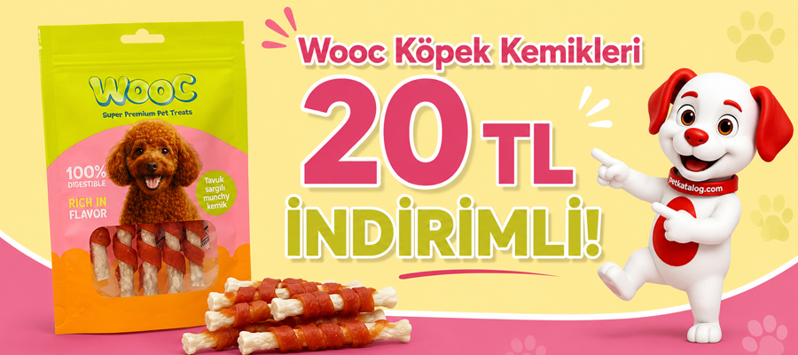 Wooc Köpek Kemikleri 20TL indirimli!