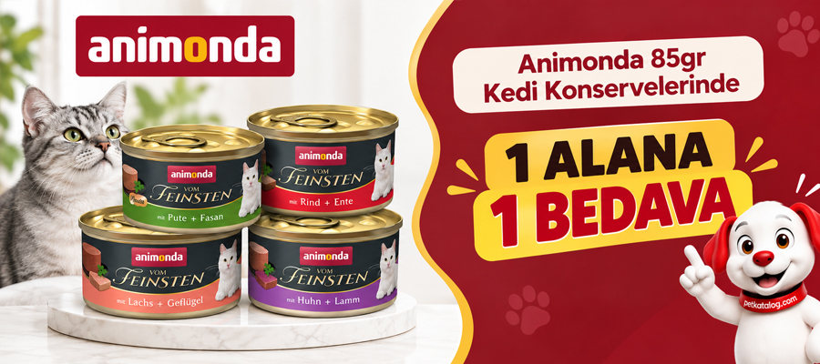 Animonda Kedi Konservesi 1 Alana 1 Bedava!