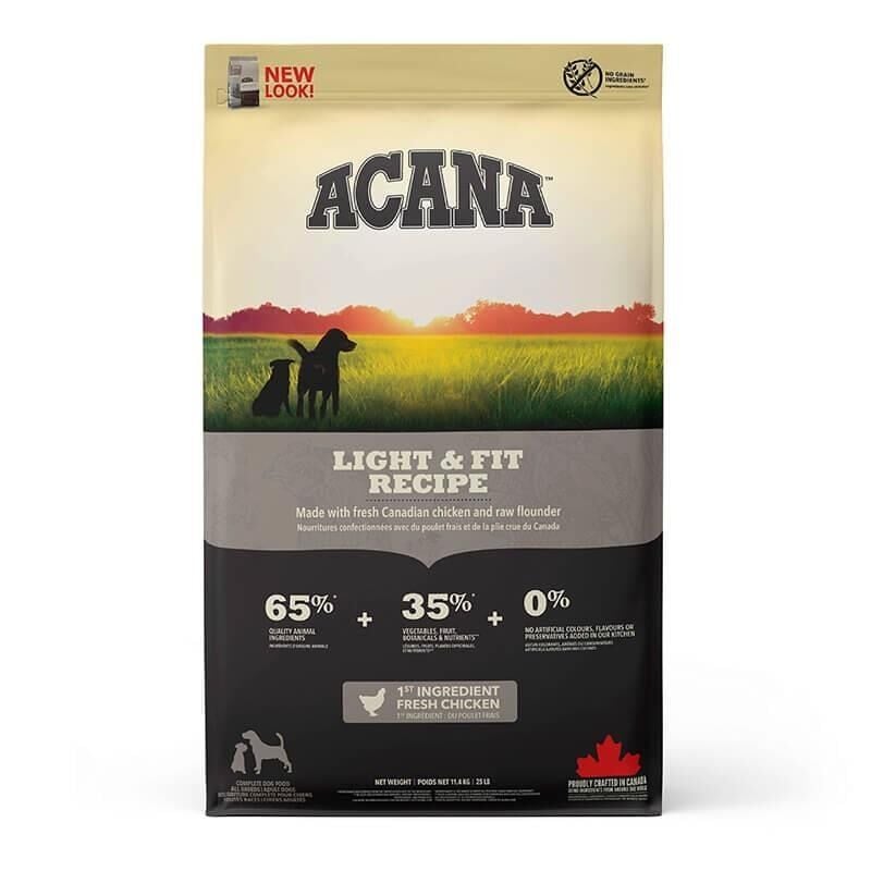 Acana Heritage Light Fit Tahılsız Kilolu Yetişkin Kuru Köpek Maması 11,4 Kg