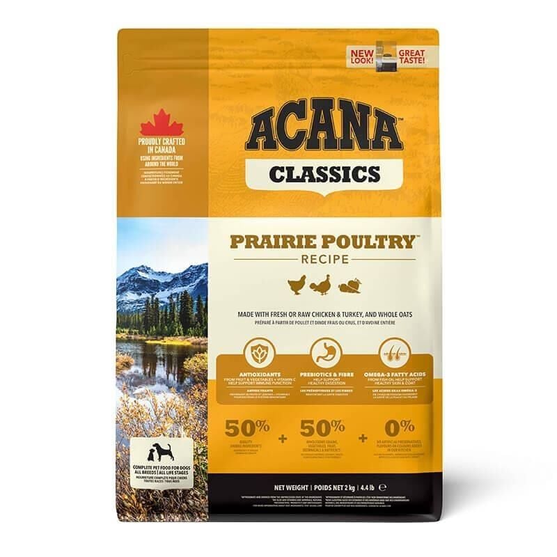 Acana Prairie Poultry Tavuklu Yetişkin Köpek Maması 2 Kg