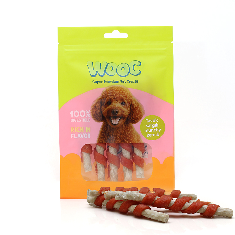 Wooc Tavuk Sargılı Munchy Kemik Köpek Ödülü 75 Gr