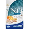N&D Ocean غذای کم‌غلات گربه بالغ با ماهی کاد و پرتقال 1.5 کیلوگرم