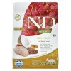 N&D Quinoa Skin & Coat غذای گربه بالغ بدون غلات با بلدرچین، کینوا، نارگیل و زردچوبه 300 g