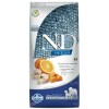 N&D Ocean غذای بدون غلات سگ بالغ نژاد متوسط و بزرگ با ماهی کاد و کدو تنبل و پرتقال 12 کیلوگرم