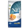 N&D Ocean غذای بدون غلات گربه بالغ عقیم‌شده با شاه‌ماهی و پرتقال 5 کیلوگرم