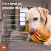 Play Pet Amerikan Klasik - Hamburger (Mini) Peluş Köpek Oyuncağı