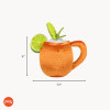 Play Pet Barmen - Moscow Mule Kokteyl Peluş Köpek Oyuncağı