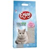 Enjoy Bebek Pudrası Kokulu 10 LT İnce Taneli Topaklanan Bentonit Kedi Kumu