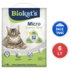 Biokat's Bianco Bahar Kokulu 6 LT İnce Taneli Topaklanan Bentonit Kedi Kumu