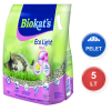 Biokat's Eco Light خاک بستر گربه گیاهی با رایحه شکوفه گیلاس 5 LT، کلوخه‌شونده