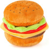 Play Pet Amerikan Klasik - Hamburger (Mini) Peluş Köpek Oyuncağı