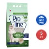Proline Aloe Vera Kokulu 5 LT İnce Taneli Topaklanan Bentonit Kedi Kumu
