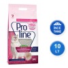 Proline Bebek Pudrası Kokulu 10 LT İnce Taneli Topaklanan Bentonit Kedi Kumu