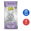Quik Lavanta Kokulu 5 LT İnce Taneli Topaklanan Bentonit Kedi Kumu