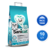 Sanicat Active Marsilya Sabunu Kokulu 10 LT İnce Taneli Topaklanan Bentonit Kedi Kumu