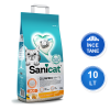 Sanicat Duo 10 LT İnce Taneli Topaklanan Bentonit Kedi Kumu