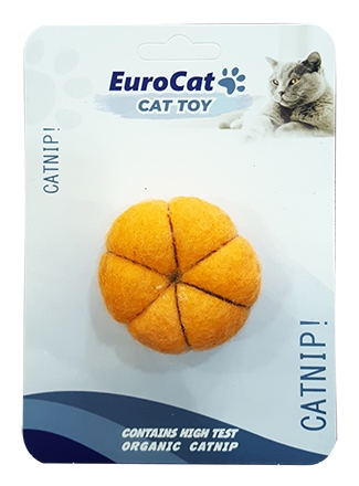 Eurocat Catnipli Kedi Oyuncağı Balkabağı