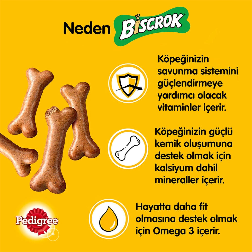 Pedigree Biscrok Köpek Ödül Bisküvisi 200 gr