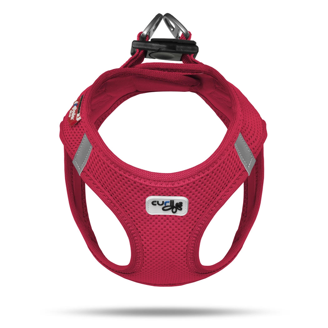 Curli Air Mesh Dogfinder دسته سگ کد ویژه 3X قرمز کوچک