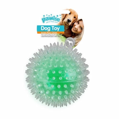 Pawise Flash Bouncer Ball Işıklı Şeffaf Plastik Top Köpek Oyuncağı 8 Cm