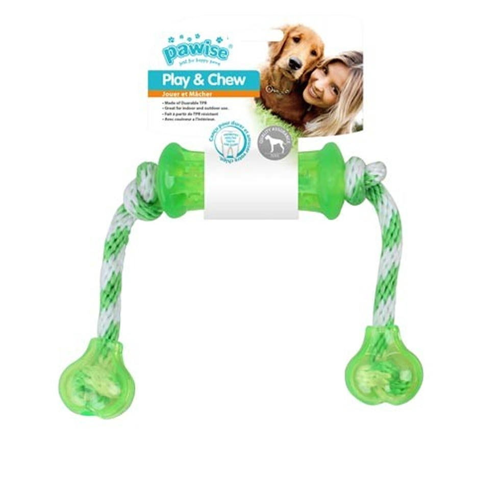 Pawise Halter Dental Diş İpi Köpek Oyuncağı 40cm (Karışık Renkli)