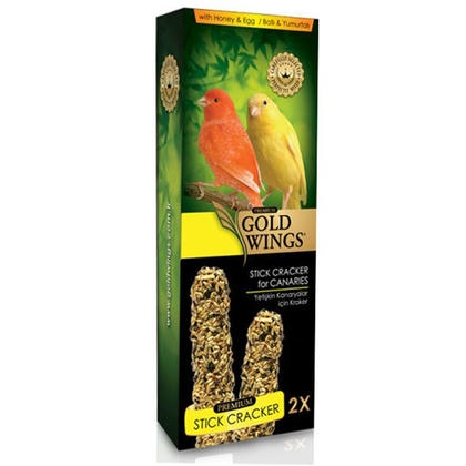 Gold Wings Premium Ballı Kanarya Krakeri 2 li