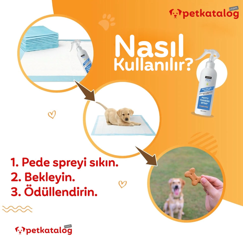 Pet Active Puppy Trainer Yavru Köpek Çiş Eğitim Sprey 100ml